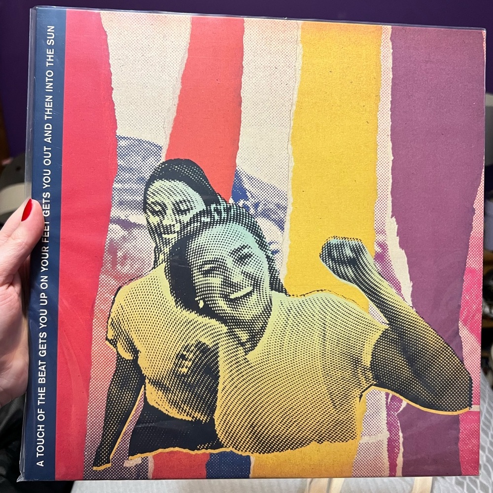 Aly & AJ A Touch of the Beat Vinyl Deluxe Edition Daffodil Yellow